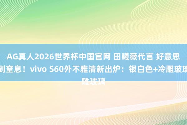 AG真人2026世界杯中国官网 田曦薇代言 好意思到窒息!vivo S60外不雅清新出炉:银白色+冷雕玻璃