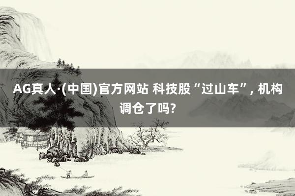 AG真人·(中国)官方网站 科技股“过山车”， 机构调仓了吗?